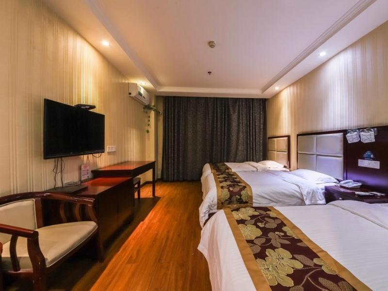 Greentree Inn Henan Zhengzhou Wanda Hanghai Middle Road Business Hotel Exterior photo