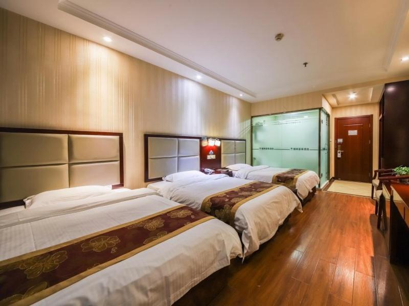 Greentree Inn Henan Zhengzhou Wanda Hanghai Middle Road Business Hotel Exterior photo